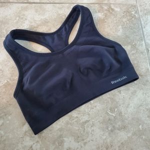 Reebok Women's Black Sports Bra Non Padded - Size Small